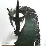 M. ANGEL GUETE "UNICORNIO" bronce 78x60x40 2500€