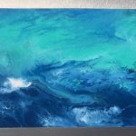 M. Ciurana "Eterno movimiento" Acrílico sobre lienzo (125x55 cm.) 1.300€