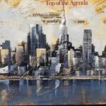 J.Tenorio-New york Skyline-116x41-Mixta-1990€