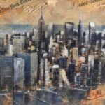 J.Tenorio-New york city-40x40-Mixta-950€
