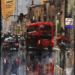 J.Tenorio- London raining-50x20-Mixta-850€