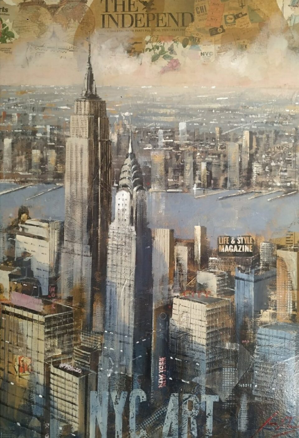 J.Tenorio-NYC Know The City?-Mixta-73x100-2600€
